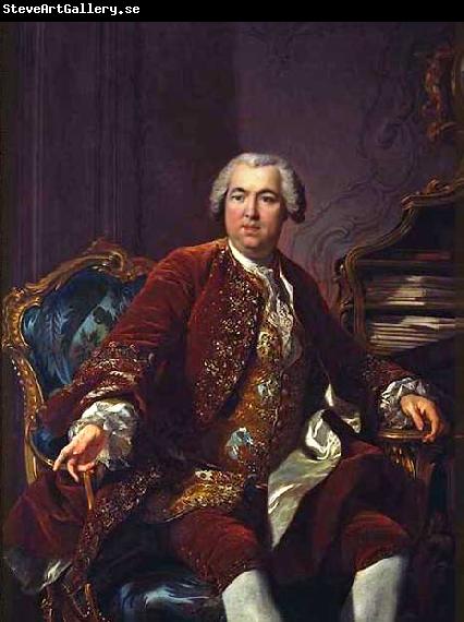 Louis Michel van Loo Portrait of Nicolas Beaujon